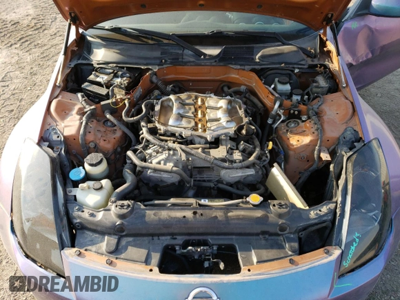 2005 Nissan 350Z Touring with VIN JN1AZ34D45M609202, listed as a Copart auction lot 74007354 with Not Provided miles and Salvage Title. Bid and sale history available at carsss.com. Image 11.