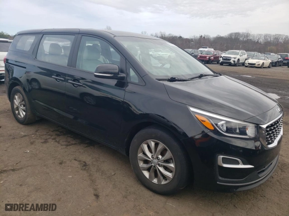 2020 Kia Sedona L with VIN KNDMA5C16L6654695, listed as a Copart auction lot 51973655 with 111,911 mi miles and Clean Title. Bid and sale history available at carsss.com. Image 4.