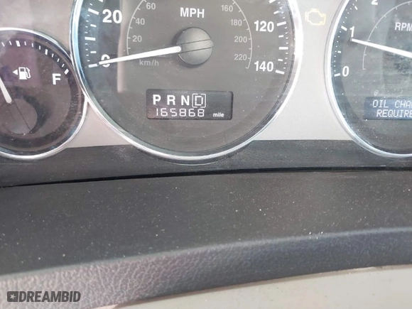 2008 Jeep Grand Cherokee Limited with VIN 1J8HR58N48C224963, listed as a IAAI auction lot 38126675 with 165,868 mi miles. Bid and sale history available at carsss.com. Image 7.