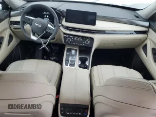 2024 Infiniti QX60 Luxe z VIN 5N1DL1FS5RC339335, wystawiony jako Copart lot #86246554 z przebiegiem 9 516 mil mil oraz Szkoda całkowita • Salvage title. Historia ofert i sprzedaży dostępna na DreamBid. Obrazek 8.