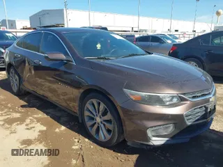 2016 Chevrolet Malibu Premier with VIN 1G1ZH5SX3GF212768, listed as a IAAI auction lot 41466904 with 91,857 mi miles and . Bid and sale history available at DreamBid. Image 1.