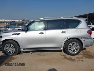 2017 Infiniti QX80 z VIN JN8AZ2NF0H9645147, wystawiony jako IAAI lot #42046252 z przebiegiem 98 759 mil mil oraz . Historia ofert i sprzedaży dostępna na DreamBid. Obrazek 15.