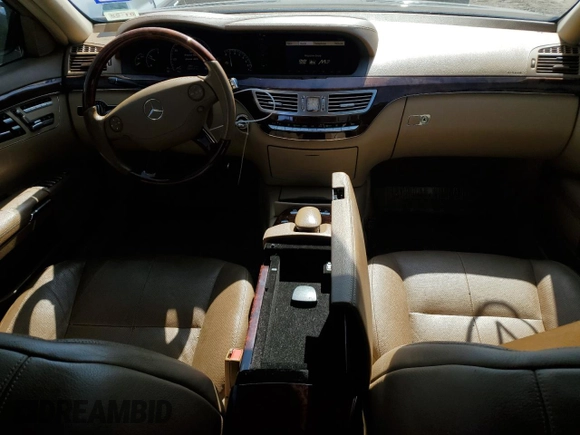 2007 Mercedes-Benz S 550 with VIN WDDNG71X47A119962, listed as a Copart auction lot 54789845 with 202,653 mi miles and Clean Title. Bid and sale history available at DreamBid. Image 8.