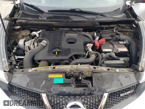2014 Nissan Juke NISMO with VIN JN8AF5MV8ET365428, listed as a Copart auction lot 87502505 with 128,011 mi miles and Salvage Title. Bid and sale history available at carsss.com. Image 12.