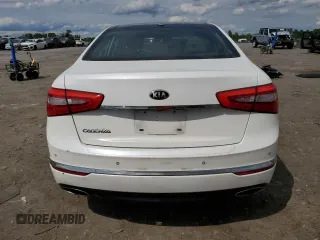 2014 Kia Cadenza Premium with VIN KNALN4D75E5166891, listed as a Copart auction lot 55971055 with 129,781 mi miles and Clean Title. Bid and sale history available at DreamBid. Image 6.
