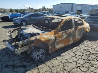 2012 Infiniti G25 Sedan Journey with VIN JN1DV6APXCM811810, listed as a Copart auction lot 44224085 with 0 mi miles and Non Repairable. Bid and sale history available at carsss.com. Image 1.