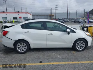 2012 Kia Rio LX with VIN KNADM4A31C6089842, listed as a IAAI auction lot 41928559 with 129,030 mi miles. Bid and sale history available at carsss.com. Image 12.