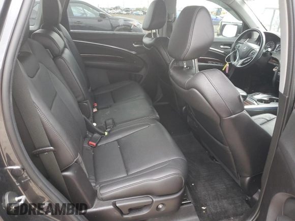 2016 Acura MDX Advance with VIN 5FRYD4H98GB014983, listed as a Copart auction lot 55525135 with 120,221 mi miles and Salvage title. Bid and sale history available at DreamBid. Image 11.