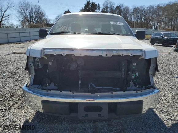 2014 Ford F-150 XL with VIN 1FTNF1CF2EKG40944, listed as a Copart auction lot 45342825 with 43,854 mi miles and Salvage Title. Bid and sale history available at carsss.com. Image 5.