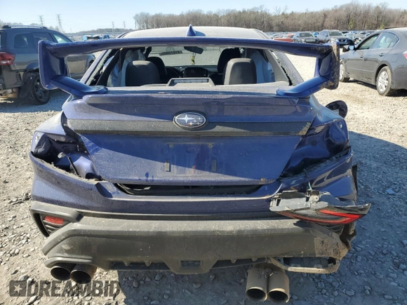 2023 Subaru WRX Limited with VIN JF1VBAL6XP9809197, listed as a Copart auction lot 41873905 with 36,902 mi miles and Salvage title. Bid and sale history available at DreamBid. Image 6.