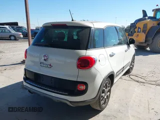 2014 FIAT 500L Trekking with VIN ZFBCFADH1EZ007322, listed as a IAAI auction lot 37905583 with 107,714 mi miles and . Bid and sale history available at DreamBid. Image 4.