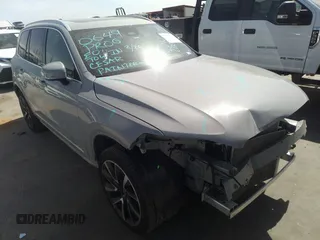 2024 Volvo XC90 Plus Bright Theme with VIN YV4062PEXR1234128, listed as a IAAI auction lot 41773873 with 17,607 mi miles and . Bid and sale history available at DreamBid. Image 1.