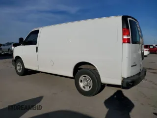 2014 Chevrolet Express Cargo Van with VIN 1GCWGFCA2E1213790, listed as a Copart auction lot 85323294 with 299,946 mi miles and Salvage Title. Bid and sale history available at carsss.com. Image 2.