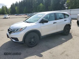 2016 Honda CR-V LX with VIN 2HKRM4H39GH638309, listed as a Copart auction lot 54772205 with 76,976 mi miles and Salvage Title. Bid and sale history available at carsss.com. Image 1.
