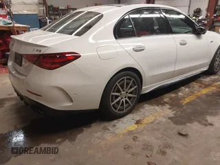 2023 Mercedes-Benz C 43 AMG with VIN W1KAF8HB9PR089554, listed as a IAAI auction lot 41587016 with 14,351 mi miles and . Bid and sale history available at DreamBid. Image 4.