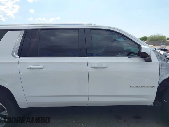 2023 Chevrolet Suburban LT with VIN 1GNSKCKD6PR120127, listed as a IAAI auction lot 42436146 with 41,552 mi miles and . Bid and sale history available at DreamBid. Image 14.