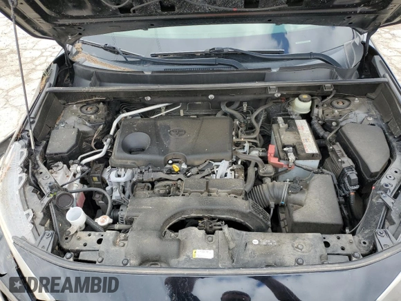 2019 Toyota RAV4 XLE with VIN JTMP1RFVXKD508099, listed as a Copart auction lot 51432015 with 90,487 mi miles and Salvage Title. Bid and sale history available at DreamBid. Image 13.