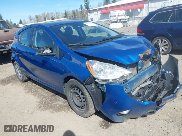 2014 Toyota Prius One with VIN JTDKDTB32E1574929, listed as a IAAI auction lot 39091611 with 128,131 mi miles and . Bid and sale history available at DreamBid. Image 1.