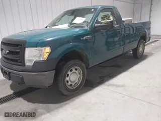 2014 Ford F-150 XL with VIN 1FTMF1EM8EKE03723, listed as a IAAI auction lot 41323405 with 176,478 mi miles. Bid and sale history available at carsss.com. Image 2.