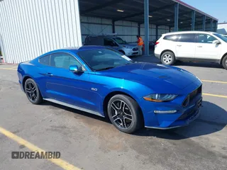 2018 Ford Mustang GT with VIN 1FA6P8CFXJ5137655, listed as a IAAI auction lot 41981711 with 40,994 mi miles and . Bid and sale history available at DreamBid. Image 1.