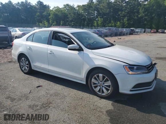 2015 Volkswagen Jetta Sport with VIN 3VWD17AJ8FM346394, listed as a Copart auction lot 59743945 with 144,958 mi miles and Salvage title. Bid and sale history available at DreamBid. Image 4.