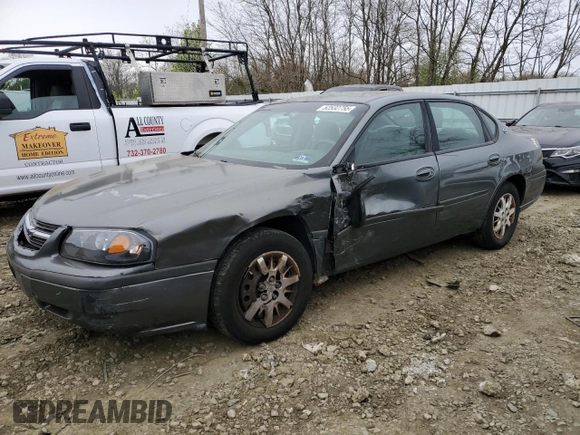2004 Chevrolet Impala with VIN 2G1WF52E749393630, listed as a Copart auction lot 52532755 with 162,043 mi miles and Salvage Title. Bid and sale history available at carsss.com. Image 1.