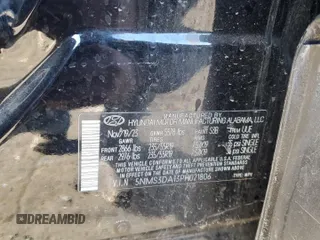 2023 Hyundai Santa Fe Hybrid SEL Premium with VIN 5NMS3DA13PH021806, listed as a Copart auction lot 85286524 with 21,285 mi miles and Salvage Title. Bid and sale history available at carsss.com. Image 12.