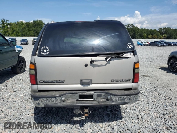 2005 Chevrolet Suburban LS with VIN 1GNEC16Z65J128499, listed as a Copart auction lot 62998585 with 176,223 mi miles and Salvage title. Bid and sale history available at DreamBid. Image 6.
