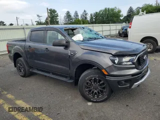 2019 Ford Ranger XL with VIN 1FTER4FH5KLA21640, listed as a Copart auction lot 62613985 with 27,964 mi miles and Salvage title. Bid and sale history available at DreamBid. Image 4.