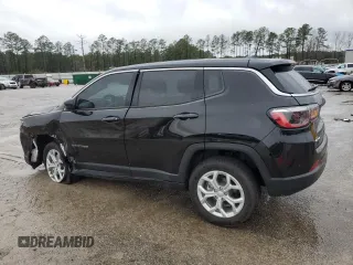 2024 Jeep Compass Sport with VIN 3C4NJDANXRT102040, listed as a Copart auction lot 48545325 with 10,668 mi miles and Salvage Title. Bid and sale history available at carsss.com. Image 2.