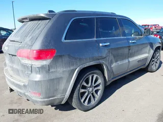 2017 Jeep Grand Cherokee Overland with VIN 1C4RJFCG4HC646281, listed as a IAAI auction lot 41661427 with 205,852 mi miles. Bid and sale history available at carsss.com. Image 4.