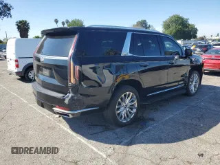 2023 Cadillac Escalade RWD Premium Luxury z VIN 1GYS3BKL4PR395559, wystawiony jako Copart lot #48347285 z przebiegiem 3 818 mil mil oraz Szkoda całkowita • Salvage title. Historia ofert i sprzedaży dostępna na DreamBid. Obrazek 3.