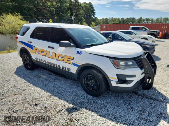 2017 Ford Police Interceptor Utility z VIN 1FM5K8AR1HGC62541, wystawiony jako Copart lot #63190445 z przebiegiem 113 007 mil mil oraz Czysty tytuł • Clean title. Historia ofert i sprzedaży dostępna na DreamBid. Obrazek 4.