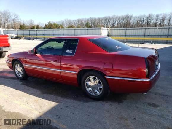2002 Cadillac Eldorado z VIN 1G6EL12Y02B101569, wystawiony jako Copart lot #46216994 z przebiegiem 94 758 mil mil oraz Szkoda całkowita • Salvage title. Historia ofert i sprzedaży dostępna na DreamBid. Obrazek 2.
