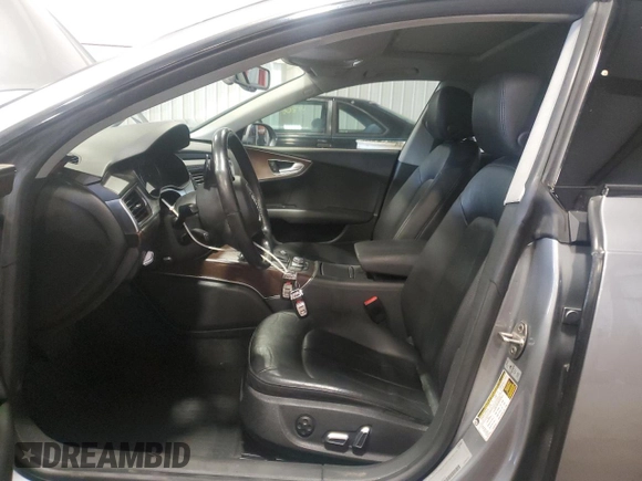 2016 Audi A7 Premium Plus z VIN WAUWGAFCXGN005178, wystawiony jako Copart lot #55498095 z przebiegiem 93 677 mil mil oraz Szkoda całkowita • Salvage title. Historia ofert i sprzedaży dostępna na DreamBid. Obrazek 7.