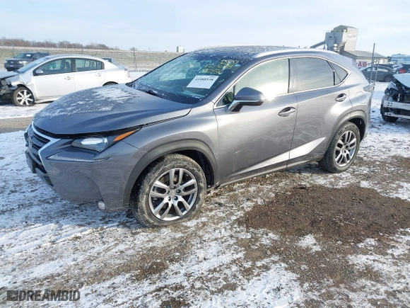 2016 Lexus NX 200t with VIN JTJYARBZ3G2039256, listed as a IAAI auction lot 41088538 with 81,147 mi miles. Bid and sale history available at carsss.com. Image 18.