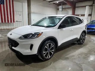 2022 Ford Escape SE Hybrid z VIN 1FMCU9BZ5NUB08157, wystawiony jako Copart lot #61153475 z przebiegiem 43 639 mil mil oraz Szkoda całkowita • Salvage title. Historia ofert i sprzedaży dostępna na DreamBid. Obrazek 1.