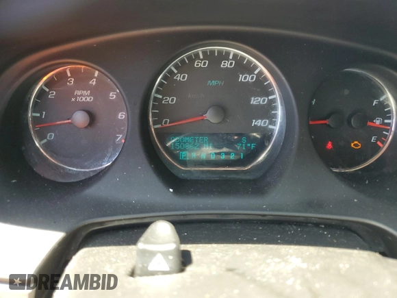 2007 Chevrolet Monte Carlo LT with VIN 2G1WK15KX79314140, listed as a Copart auction lot 58932205 with 150,862 mi miles and Salvage title. Bid and sale history available at DreamBid. Image 9.