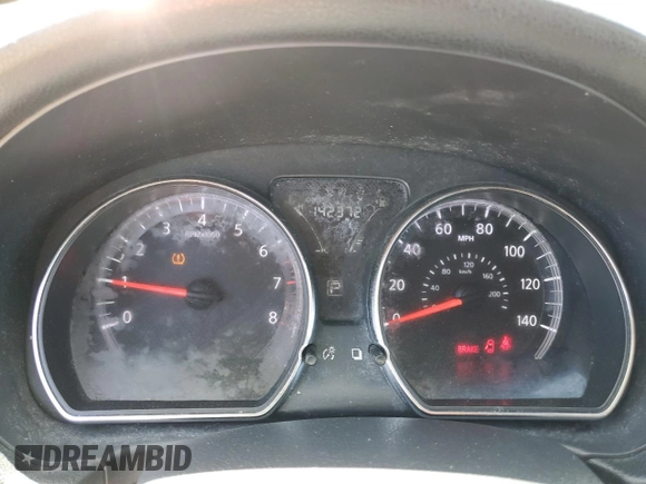 2015 Nissan Versa S Plus with VIN 3N1CN7AP0FL941997, listed as a Copart auction lot 51981365 with 142,372 mi miles and Salvage Title. Bid and sale history available at carsss.com. Image 9.