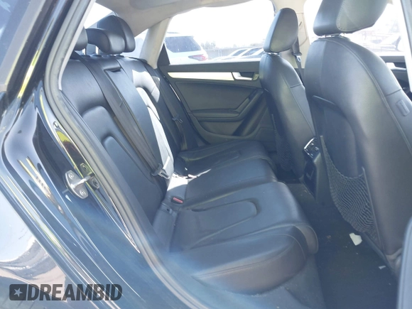 2012 Audi A4 2.0T Premium Plus with VIN WAUFFAFL6CA120011, listed as a IAAI auction lot 41645223 with 1 mi miles. Bid and sale history available at carsss.com. Image 8.