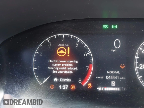 2023 Honda HR-V LX with VIN 3CZRZ1H39PM704930, listed as a IAAI auction lot 41828629 with 45,441 mi miles and . Bid and sale history available at DreamBid. Image 15.