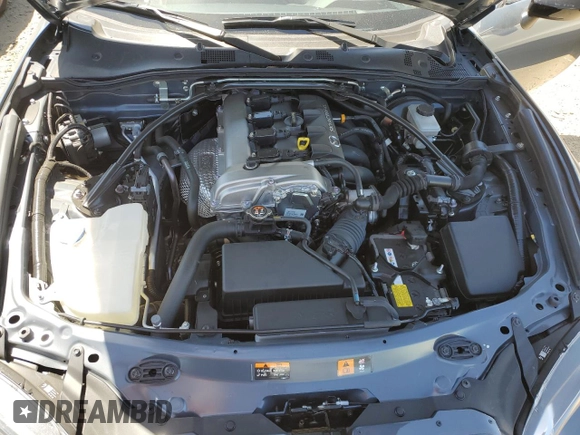 2020 Mazda MX-5 Miata Club with VIN JM1NDAL70L0418572, listed as a Copart auction lot 52884714 with 9,532 mi miles and . Bid and sale history available at DreamBid. Image 11.