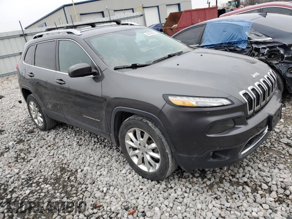 2017 Jeep Cherokee Limited z VIN 1C4PJMDB7HW512135, wystawiony jako Copart lot #44353895 z przebiegiem 153 674 mil mil oraz Szkoda całkowita • Salvage title. Historia ofert i sprzedaży dostępna na DreamBid. Obrazek 4.