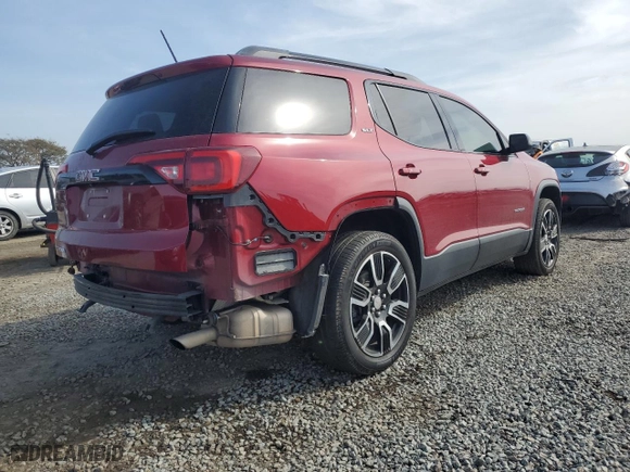 2019 GMC Acadia SLT with VIN 1GKKNMLA7KZ218025, listed as a Copart auction lot 44653135 with 93,775 mi miles and Salvage Title. Bid and sale history available at carsss.com. Image 3.