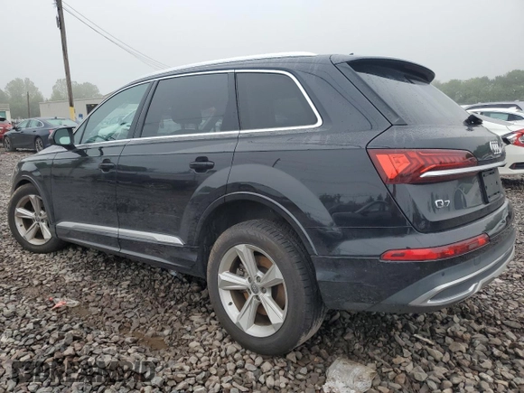 2020 Audi Q7 Premium with VIN WA1AJAF78LD011590, listed as a Copart auction lot 57129915 with 75,401 mi miles and Salvage title. Bid and sale history available at DreamBid. Image 2.