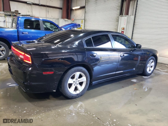 2013 Dodge Charger SE with VIN 2C3CDXBG0DH622169, listed as a Copart auction lot 48959985 with 193,002 mi miles and Salvage Title. Bid and sale history available at carsss.com. Image 3.