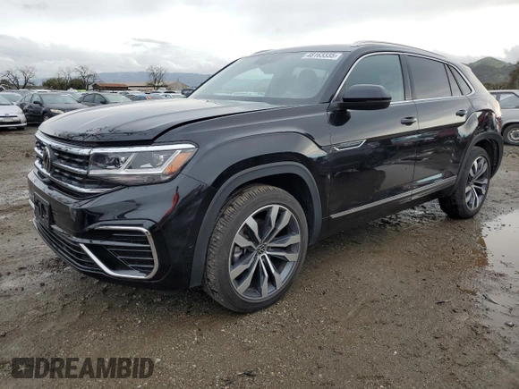 2023 Volkswagen Atlas SEL Premium R-Line z VIN 1V2FE2CA1PC223196, wystawiony jako Copart lot #48163335 z przebiegiem 27 470 mil mil oraz Szkoda całkowita • Salvage title. Historia ofert i sprzedaży dostępna na DreamBid. Obrazek 1.