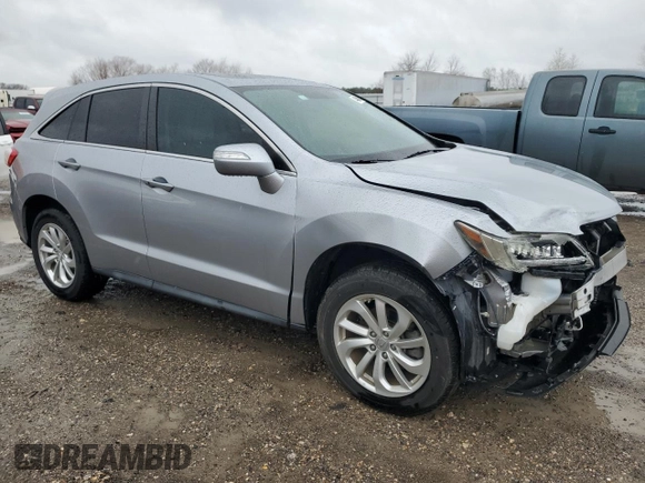 2017 Acura RDX w/Technology Pkg with VIN 5J8TB3H54HL018750, listed as a Copart auction lot 44859415 with 29,287 mi miles and Salvage Title. Bid and sale history available at carsss.com. Image 4.