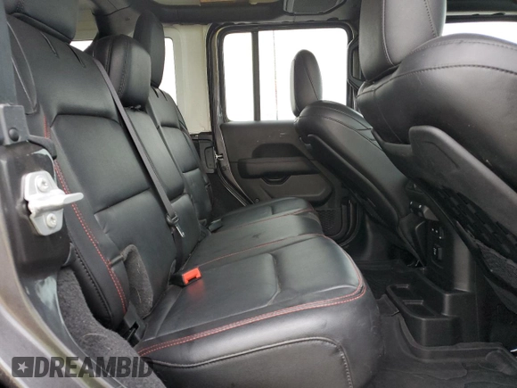 2023 Jeep Wrangler Rubicon with VIN 1C4HJXFN6PW509741, listed as a Copart auction lot 46056775 with 21,755 mi miles and Salvage title. Bid and sale history available at DreamBid. Image 11.