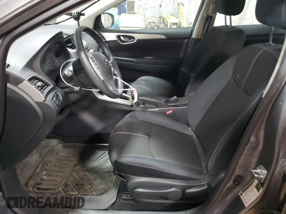 2015 Nissan Sentra SV with VIN 3N1AB7AP1FY310825, listed as a Copart auction lot 51958625 with 58,472 mi miles and Salvage Title. Bid and sale history available at DreamBid. Image 7.